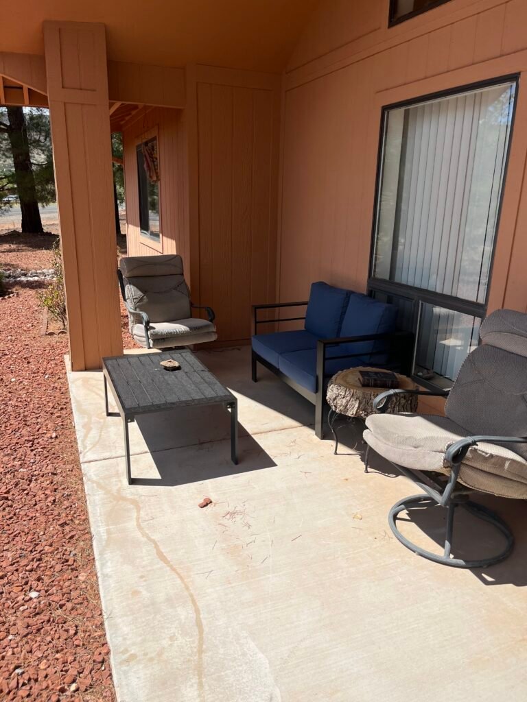 Couch removal: before we started